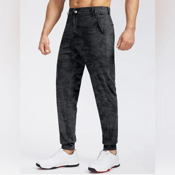 Sz XXL Soothfeel Men's Golf Joggers Pants with 5 Pockets Slim Fit Stretch - Picture 2 of 9